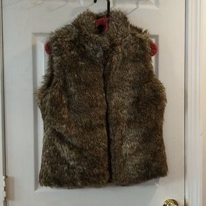 Reversible Faux fur vest